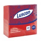 Салфетки бумажные Luscan 1-слойные 24x24 см