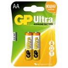 Батарейки GP Ultra AA/316/LR6 , алкалиновые, 2 шт. в блистере