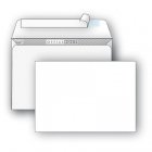 Конверт белый E65, стрип,110х220 мм,OfficePost,1000 шт.