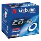 Диск CD-R VERBATIM 700MB 52x Crystal 10шт./уп.