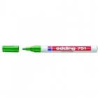 Маркер пеинт (лак) EDDING E-751/4 зелёный, 1-2мм, мет. корп., Герма