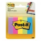 Клейкие закладки Post-it бумажные 5 цветов по 100 л 12.7х44.4 мм
