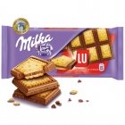 Шоколад Milka молочный с печеньем LU 87 г.
