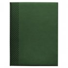 Ежедневник датированный на 2020 год InFolio Velure искусственная кожа A5 176 листов зеленый ,150х210 мм