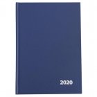 Ежедневник на 2020 год Attache бумвинил А5 176 листов синий (147x206 мм)